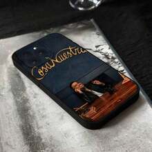 2026 Youthful And Modern Singer R-Rauw Alejandro Phone Case For IPhone 16, 15, 11, 13, 14, Pro, 8 Plus, X, Xr, Xs, 12mini - Black Cover Case. Limited Time Discount, Promotional Items, Best Selling Phone Cases, 17 Cases, Christmas Decoration - z8 - 查看 1