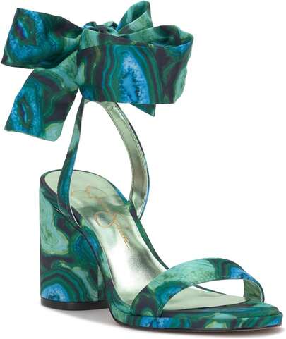 Jessica Simpson Women's Cadith Block Heel Bow Sandal