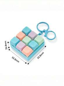1/3pcs Finger Pressure Sensing Keychain Toy, Stress Relief Fidget Toy, Hobby Collection Party Supplies, Random Color - Regular Model - View 6