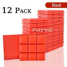 TOUO Acoustic Foam Panels 6-24 Pcs Mushroom 8 Color Sound Proof Foam Panles Studio Soundproofing Noise Cancelling Dance For Room - Mushroom - View 16