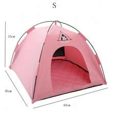 1PC Pet Tent Bed, Dog Tent, Cat Tent, Dog Bed, Cat Bed, Removable And Washable, All-Season, Outdoor Breathable Dome Pet Bed - Multicolor - View 17