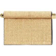 Women Bag Sets - Large Beige Straw - View 2
