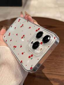全螢幕紅點櫻桃彩繪透明防震手機殼，適用於 iPhone 14、14 Pro、14 Pro Max、3D 13、13 Pro、13 Pro Max、卡通 11、11 Pro Max、彩繪 12、12 Pro、12 Pro Max、防震 XR、卡通 7、8、GES2、手機殼 XS，適用於 iPhone 15、15 Pro、15 Pro Max、16、16 Pro、16 Pro Max，適用於三星手機 S23、S24、S25、S24 Plus、S25 Plus、A56、A36、A26 - 彩色 - 查看 3