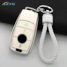 新款 TPU 車鑰匙保護套，相容 A C E S G-Class GLC CLE CLA GLB GLS W177 W205 W213 W222 X167 AMG - 賓士B款 - 查看 10
