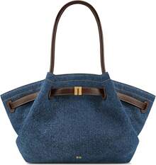 Hana - Bolso mediano de gamuza sintética para mujer - Blanco sucio - Ver 9