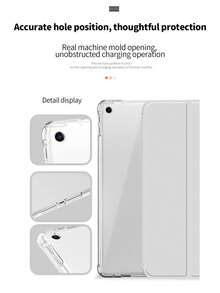 Protective Case Compatible With Ipad 11th Generation, A16 Shell, Four-Corner Airbag Anti-Drop, Smart Sleep/Wake, Tri-Fold Stand, Compatible With IPad Air 11, 9th Generation 10.2 Inch, Pro 11, 10th Generation - Grey - View 4