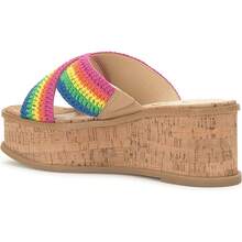Jessica Simpson Womens Ediza Platform Sandal - Multi - View 7