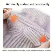 2pcs/Set Unisex Knee Pads/Air-Conditioned Room Warmth/Thin/Hand Wash Only/Daily Use/Minimalist Design/Lightweight/Breathable Material/Comfortable Fit For Elderly - Multicolor - View 7