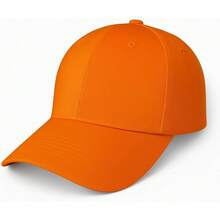 Genérico 50 Gorras Económicas de Acrilico, Lisa, Cachucha Unisex, Ajustable, Ideal para Bordar y Campañas Publicitarias.Seis Paneles - Azul marino - Ver 6
