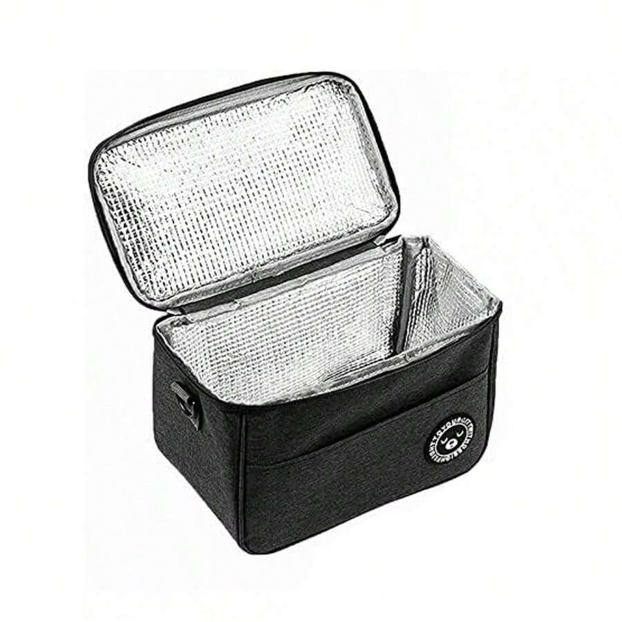 Fiambrera térmica plegable y reutilizable Fleymu - Fiambrera portátil impermeable, adecuada para comer, almorzar, trabajar, ir a la escuela, acampar, viajar