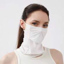 Masker Pelindung UV, Cocok untuk Wajah dan Leher, Standar Yake-Nu, Penutup Kait dan Loop, Masker Wajah Sutra Es Musim Panas untuk Wanita, Pelindung Leher Nilon Bernapas untuk Perlindungan Matahari, Masker Wajah Ultra Tipis Cepat Kering untuk Olahraga Luar Ruangan Pria untuk Bersepeda dan Perlindungan Matahari - Berbagai gaya - View 20