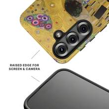 Funda para teléfono THE KISS Klimt |   Diseño de Collage de Arte en Mosaico |   Estética de pintura vintage  Galaxy S26 S25 S24 Ultra S23 S22 S21 FE  HONOR  OPPO - Multicolor - Ver 6