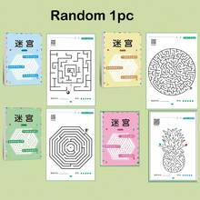 Dvanced Maze Workbook For Teens 3-12 And Up - Spiral Bound Brain Teasers For Training Concentration And Logical Thinking - Perfect Christmas Gift For Teens, Logic Training - Multicolor - View 13