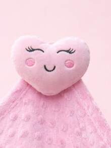 Baby Blanket With Plush Animals For Children And Babies, For Sleeping Or Going For Walks. - 粉紅色的心 - 查看 2