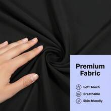 2 /1pc Chiffon Shirt Extender For Women,Adjustable Half Underskirt ,Removable Layering Mini Skirt, Layering Half Slip Clothing Accessories - Khaki - View 2