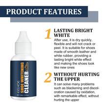 EELHOE White Shoe Cleaner, Stain Remover, Yellowing Removal, Whitening, Portable Cleaning Agent - Liquid - View 4