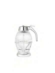 1pc Clear Plastic Honey Dispenser, Squeeze Bottle For Sauces, Syrups, Jams, Durable Kitchen Tool For Home & Restaurant Use - Honey Jar - View 13