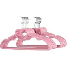 Colgador de pared 10/15/20 piezas, colgador de ropa, colgador de ropa con diseño de corazón en ABS para adultos y niños, accesorios para colgar ropa (Color: Tamaño: 15 piezas) (10 piezas) - 1 - Ver 1