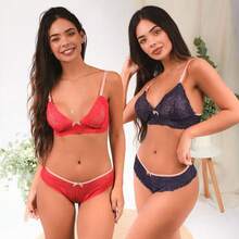 kit 2 - vermelho/marinho