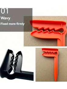 1pc 4pcs Plastic Outdoor Picnic Mat Windproof Fixing Clips, All-In-One Ground Stakes Towel Clips, Beach Towel Anti-Slip Anti-Slip Clips, Camping Yard Lawn Sunshade Fabric Fixing Tool - Multicolor - View 4