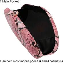 Women Bag Sets - A Pu Snake Pink - View 4