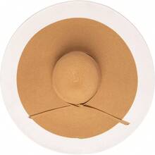 San Diego Hat Co. Ultrabraid Sombrero Flexible de ala Extra Grande con protección SPF Sombrero para el Sol para Mujer - Natural/ blanco - Ver 6