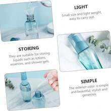 Leak-Proof Toiletries Container Cosmetic Travel Packaging Bottle Set Customized Travel Bottle Set Plastic Travel Bottle - Multicolor - View 11