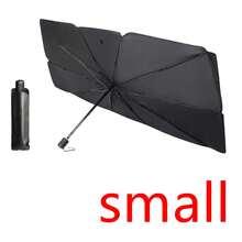 Summer Car Sun Shade Umbrella, Anti-UV Titanium Silver Sunshade, Windshield Sunshade Board For Car Interior, Heat Insulation And Light Blocking Sunshade Mat, Car Sun Umbrella - A - View 13