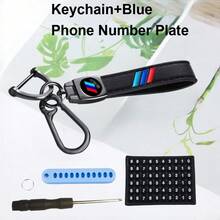 TRTY Leather Car Key Fob Kit - Includes (Flathead Screwdriver Tool, Phone Number Plate And Anti-Loss D-Ring, Key Ring), Unisex Car Key Chain, - Car Smart Key Accessories, Suitable For Car, Motorcycle, Home, Office, Warehouse Management And Other Key Accessories, Also An Ideal Holiday And Birthday Gift - Car Key Fob - View 16