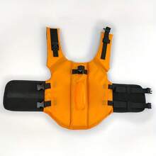 Shark Fin Design Dog Life Jacket, Buoyancy Swim Vest With Dual Safety Buckles, Suitable For All Size Pets - Multicolor - View 8