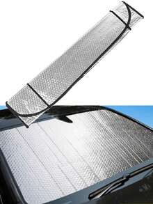 Summer Car Sun Shade Umbrella, Anti-UV Titanium Silver Sunshade, Windshield Sunshade Board For Car Interior, Heat Insulation And Light Blocking Sunshade Mat, Car Sun Umbrella - A - View 12