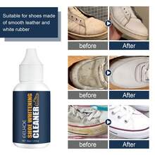 EELHOE White Shoe Cleaner, Stain Remover, Yellowing Removal, Whitening, Portable Cleaning Agent - Liquid - View 6