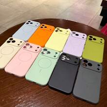 [24h Versand aus DE/FR/ES]Apple 11-17  22-25 Ultra Galaxy Handyhülle - Premium Flüssig-Magnetische Hülle Geeignet für Apple, Elegant und Einfach zu Bedienen für Apple 17 Pro Max Handyhülle, Beliebt und  für Apple 15 Plus - G - Übersicht 7