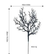 20pcs Halloween Artificial Black Dried Branches | Multi-Functional Faux Plant Stems, Suitable For Home And Garden Decoration | Compatible With Halloween, Christmas, Easter, Valentine's Day, Mother's Day, Thanksgiving And Other Year-Round Holiday Celebrations And Party Scenes - A - View 6