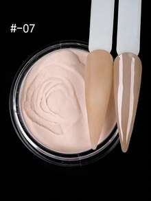 Fine‑Milled Nail Building Powder, Sheer Jelly Nude Clear Pale Pink Powder For French Manicure And Nail Structure Reinforcement - Multicolor - View 12