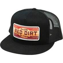 Camiseta Red Dirt Hat Company Co Bad Bronc Painted Sky - Lasso-Carbón/Blanco - Ver 24