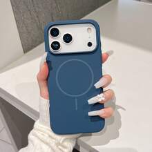 Phone Case - Zhaiyou Liquid Silicone Case With Button Protection For Apple 17,  16 Pro Max, Drop-Resistant, Camera Protection 15, Case 14 Pro, Latest Model 13, New Design, Full Protection 12, 11 - 圖片色1pcs - 查看 8