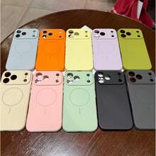 [24h Versand aus DE/FR/ES]Apple 11-17  22-25 Ultra Galaxy Handyhülle - Premium Flüssig-Magnetische Hülle Geeignet für Apple, Elegant und Einfach zu Bedienen für Apple 17 Pro Max Handyhülle, Beliebt und  für Apple 15 Plus - G - Übersicht 4
