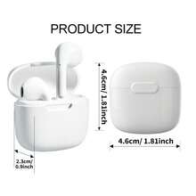 真無線藍牙耳機 - 相容 Apple 與 Android，內建麥克風，防汗，24 小時電池續航力 - 白色，耳機 > 無線，Airbud's，耳機，耳機 - 白色 - 查看 12
