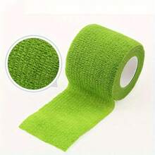 1pc Colorful Self-Adhesive Elastic Bandage Tape, Suitable For Knee, Finger, Ankle, Palm, Shoulder Support - Multicolor - View 8