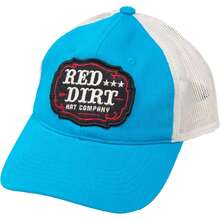 Camiseta Red Dirt Hat Company Co Bad Bronc Painted Sky - Lasso-Carbón/Blanco - Ver 30
