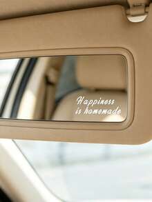 Happiness Is Hamemade Vinyl Sticker, Suitable For Cars, Laptops, Water Bottles, Etc., Car Accessories Sticker - Happiness - View 1