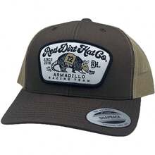 Camiseta Red Dirt Hat Company Co Bad Bronc Painted Sky - Lasso-Carbón/Blanco - Ver 23