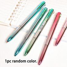 4-Color Ballpoint Pen (Black, Blue, Red, Green), Equipped With High-Quality Pen Tips, Smooth Writing, Perfect For Writing, Marking And Note-Taking, Ideal For Office And Study Use - Laser Version - View 14