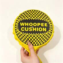 Teenagers Funny Prank Toy Fart Cushion, April Fools' Day Halloween Gag Sponge Pad, Stress Relief Prank Toy - Multicolor - View 3
