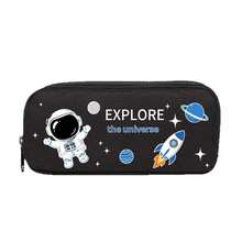 Cartoon Astronaut Großkapazität Japanischer Stil Federmäppchen, Neue Schreibwaren Aufbewahrungsbox, Bleistiftetui, Make-up Organizer Tasche, Multifunktionale Schreibwaren Tasche, Kosmetik Aufbewahrungstasche, Schulanfang Federmäppchen, Schulanfang - Mehrfarbig - Übersicht 6
