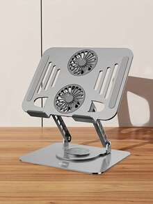 Soporte Giratorio Plegable Con Ventilador Para ´Portátil Laptop - Ver 1