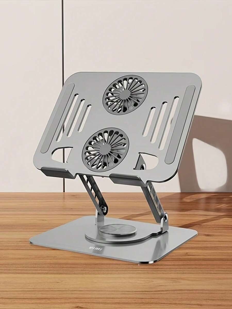 Soporte Giratorio Plegable Con Ventilador Para ´Portátil Laptop - Ver 1
