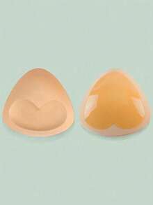2件加厚海綿乳膠胸墊，可放入內衣內襯，適用於背心、洋裝等 - 多色 - 查看 6