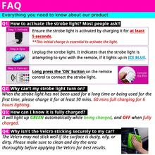 RGB LED Portable Party Light,Remote Control Wireless 8 Colors Strobe Lighting,Rechargeable Footwell Lights,Under Glow Kits Car Mods, Exterior Interior Decorative Accessories, Flash Warning Lamps For SUV Truck Motorcycle Bike Scooter, Brithday Gift - 10 lights - 查看 8